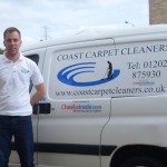 carpet cleaning van